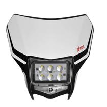 Carenagem C/ Farol Led X-cell Universal Moto Trilha Enduro