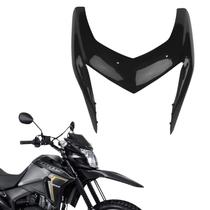 Carenagem capa farol bananinha frontal honda nxr bros 160 preto 2015 - 2021 Carenagem capa farol bananinha frontal honda nxr bros 160 preto 2015 - 2021