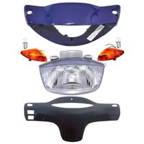 Carenagem, Capa, Pisca, Bloco Biz 100 98-99 Azul Roxo Ks Carenagem, Capa, Pisca, Bloco Biz 100 98-99 Azul Roxo Ks