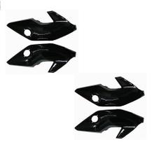 Carenagem Do Farol Bananinha Preto Cg Titan Fan 125 150 160 Ks Es Esd Ex Start 2014 2015 2016 02 Direita e 02 Esquerda