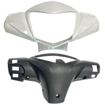 Carenagem do Farol Moldura Shineray Jet 50 2012 a 2020 Branca