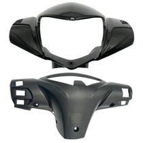 Carenagem do Farol Moldura Shineray Jet 50 2012 a 2020 Preta
