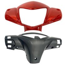 Carenagem do Farol Moldura Shineray Jet 50 2012 a 2020 Vermelha