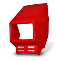 Carenagem Do Farol Vermelha Mobilete Caloi 2 Tempo