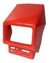 Carenagem Do Farol Vermelha Mobilete Caloi 2 Tempos