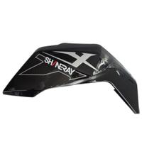 Carenagem Esquerda Moto Shineray Shi175 Carburador,preta! Preto