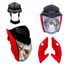 Carenagem Farol Dianteiro Completa Titan Fan Start 2014 a 2021 Moto Honda