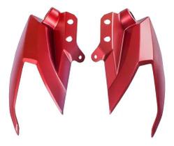 Carenagem farol(lateral-par) vermelho(par)fazer250 2018(e/d)