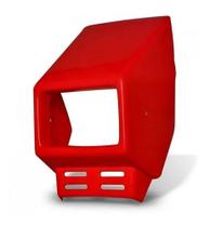 Carenagem farol mobilete caloi xr vermelho