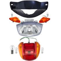 Carenagem Farol, Pisca, Lanterna, Bloco Biz 100 Azul 2004