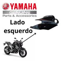 Carenagem farol tampa externa esquerda preta fz25 fazer 250 original yamaha Carenagem farol tampa externa esquerda preta fz25 fazer 250 original yamaha