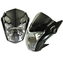 Carenagem + farol titan 160 ex 2016/2018 preto