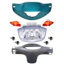 Carenagem Farol Verde, Pisca, Bloco Biz 100 2000 Modelo Es Carenagem Farol Verde, Pisca, Bloco Biz 100 2000 Modelo Es
