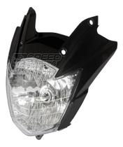 Carenagem Farol XT660R Preto + Farol + Led