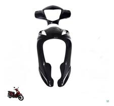 Carenagem Frontal + Do Farol Jet 50 Preto 2014 Em Diante