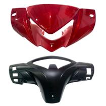 Carenagem Frontal Farol Shineray Jet 50 125 49c Jet X Jet Sport ano 2013 à 2022 Com Moldura Painel