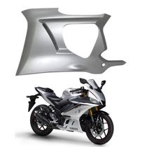 Carenagem lateral esquerda tampa cinza yzf r3 2020 2021 2022 2023 2024