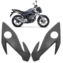 Carenagem Lateral Farol Bananinha Honda Cg Titan 160 Cinza Una 2022 2023 2024 Carenagem Lateral Farol Bananinha Honda Cg Titan 160 Cinza Una 2022 2023 2024