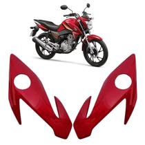 Carenagem Lateral Farol Bananinha Honda Cg Titan 160 Vermelho Maceio 2016