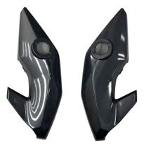 Carenagem lateral farol fan 160 2019 cinza