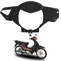 Carenagem máscara frontal do farol iron shineray phoenix 50 gold wuyang preto 2011 a 2019 Carenagem máscara frontal do farol iron shineray phoenix 50 gold wuyang preto 2011 a 2019