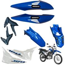 Carenagem Nxr Bros 160 modelo 2016 Até 2021 Aba do Tanque Complementos Tampa Lateral Rabeta Traseira Paralama Dianteiro