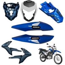 Carenagem Nxr Bros 160 modelo 2016 Até 2021 Aba do Tanque Par de Complementos Frontal Bananinha Aranha Rabeta Traseira Carenagem Nxr Bros 160 modelo 2016 Até 2021 Aba do Tanque Par de Complementos Frontal Bananinha Aranha Rabeta Traseira