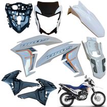 Carenagem Nxr bros 160 Modelo 2022 2024 Asa do Tanque Par de Complementos Frente Frontal Rabeta Traseira Paralama Dianteiro Carenagem Nxr bros 160 Modelo 2022 2024 Asa do Tanque Par de Complementos Frente Frontal Rabeta Traseira Paralama Dianteiro