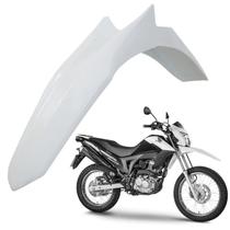 Carenagem paralama dianteiro honda nxr bros 160 branco 2015-2021 Carenagem paralama dianteiro honda nxr bros 160 branco 2015-2021