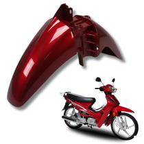 Carenagem paralama dianteiro shineray phoenix gold 50 50cc vermelho brilho 2011 a 2019