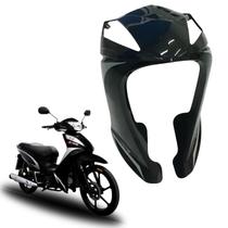 Carenagem peito frontal bico iron shineray jet 50 jet-50 preto brilho 2010 a 2020
