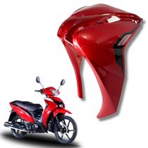 Carenagem peito frontal bico iron shineray jet 50x jet 125x jet s vermelho 2020 a 2026 Carenagem peito frontal bico iron shineray jet 50x jet 125x jet s vermelho 2020 a 2026