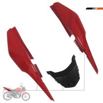 Carenagem Rabeta Cg Fan 125 Ks/Es/Esd 2014 Vermelho Injetado