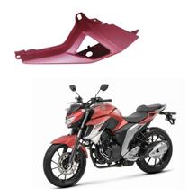 Carenagem rabeta tampa traseira 5 vermelho fosco fz25 fazer 250