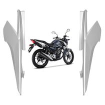 Carenagem Tampa Lateral Rabeta Traseira Honda Cg Titan 160 Prata Force 2023