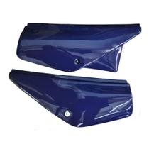 Carenagem / tampa lateral xl 350 azul modelo original paramotos - lado esquerdo.