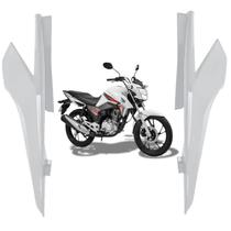 Carenagem Tampa Rabeta Lateral Traseira Honda Cg Titan 160 Branco Ross 2016 Carenagem Tampa Rabeta Lateral Traseira Honda Cg Titan 160 Branco Ross 2016