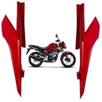 Carenagem Tampa Rabeta Lateral Traseira Honda Cg Titan 160 Vermelho Marrakesh 2016 2017 2018