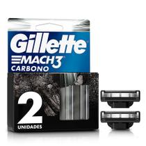 Carga Barbear Mach3 Carvão Com 2 Unidades