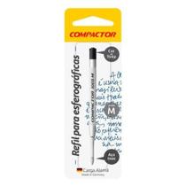 Carga Caneta Compactor - Preta 1005 Metal (Ponta M)