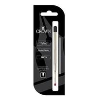 Carga caneta crown - preta ca14007p