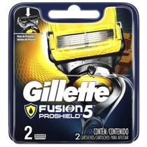 Carga Fusion5 Proshield com 2 Cartuchos - Gillette