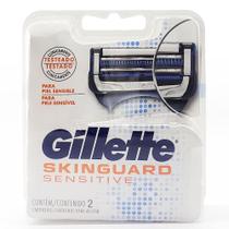 Carga Gillette Fusion Skinguard Sensitive com 2 Cartuchos