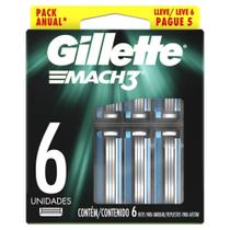 Carga GILLETTE Mach3 Leve 6 Pague 5