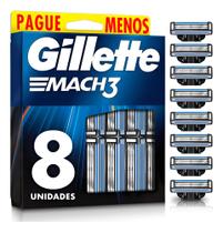 Carga Gillette Mach3 Regular Leve 8 Pague 6