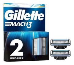 Carga Gillette Mach3 Regular Refil 2 Unidades