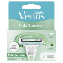 Carga Gillette Vênus Pele Sensível 2 Unidades