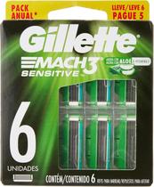 Carga mach 3 sensitive leve 6 pague 5 p procter