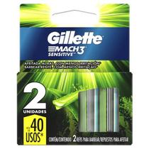 Carga mach3 sensitive gillette c/ 2un