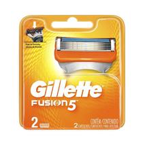 Carga para aparelho de barbear gillete fusion 5 com 2 unidades - GILLETTE